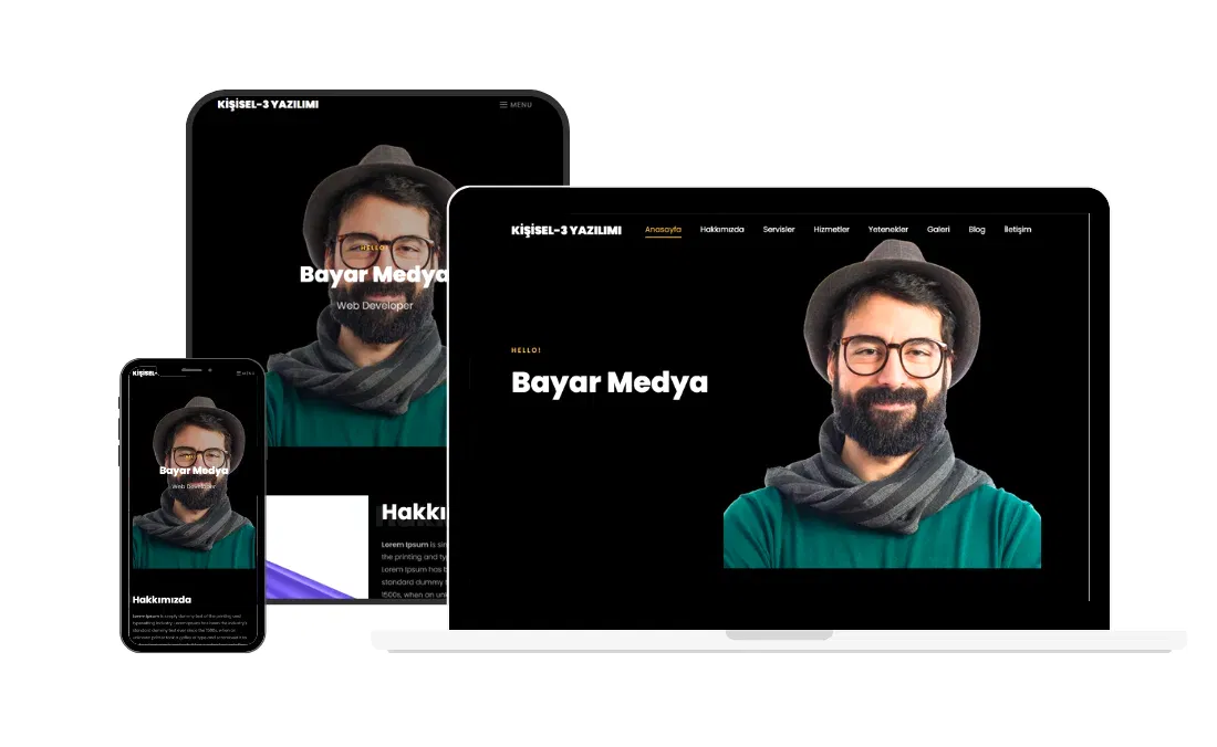 Kişisel Web Sitesi V2