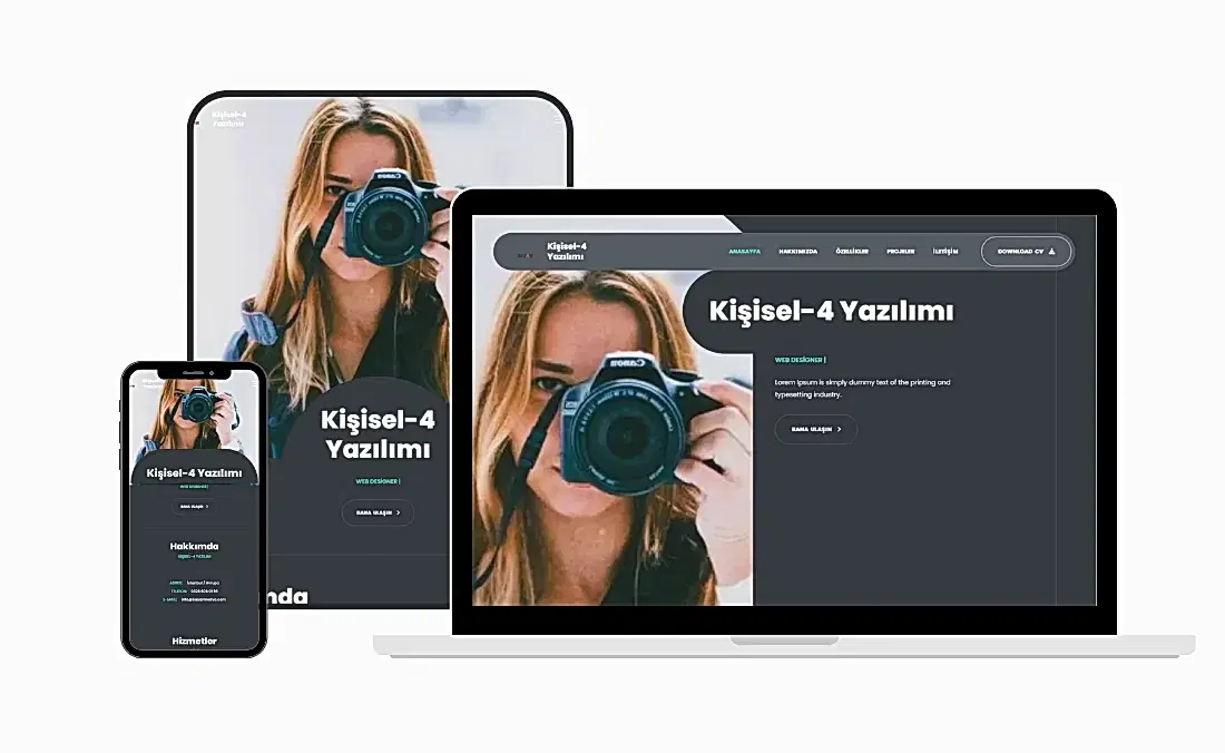 Kişisel Web Sitesi V1
