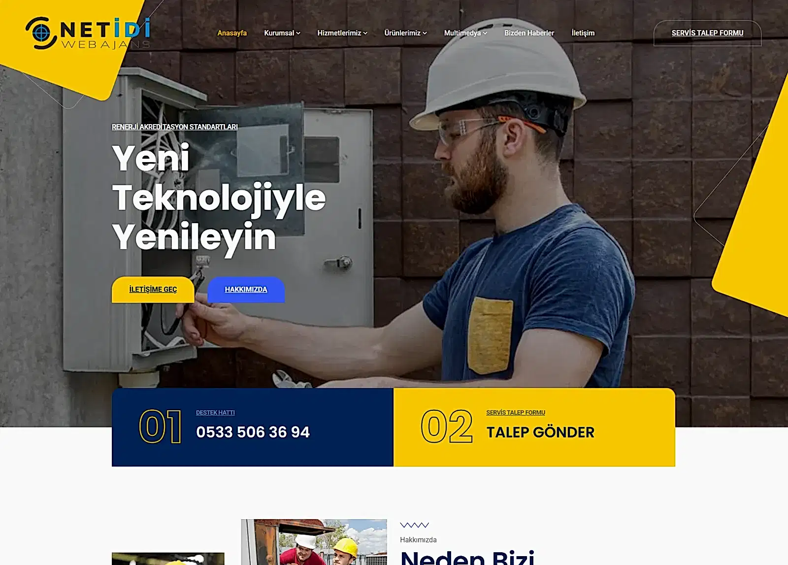 Teknik Servis Web Yazılım