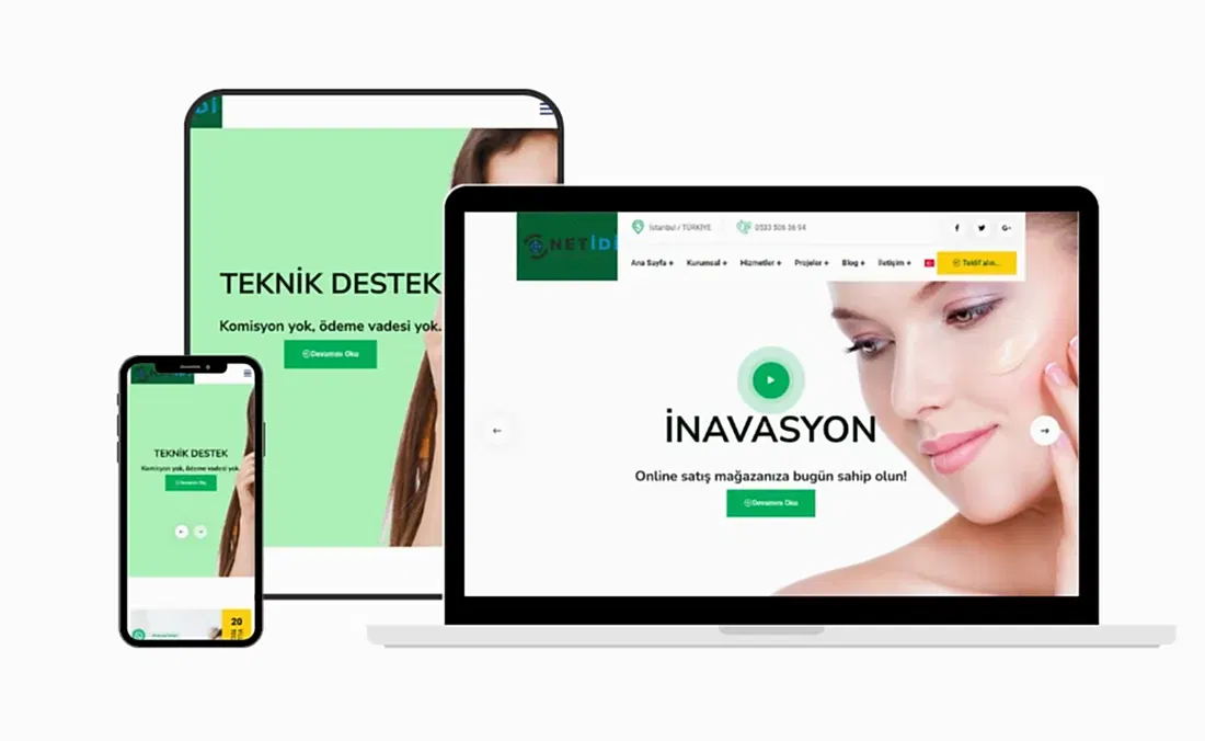 Kurumsal Firma Web Sitesi V16