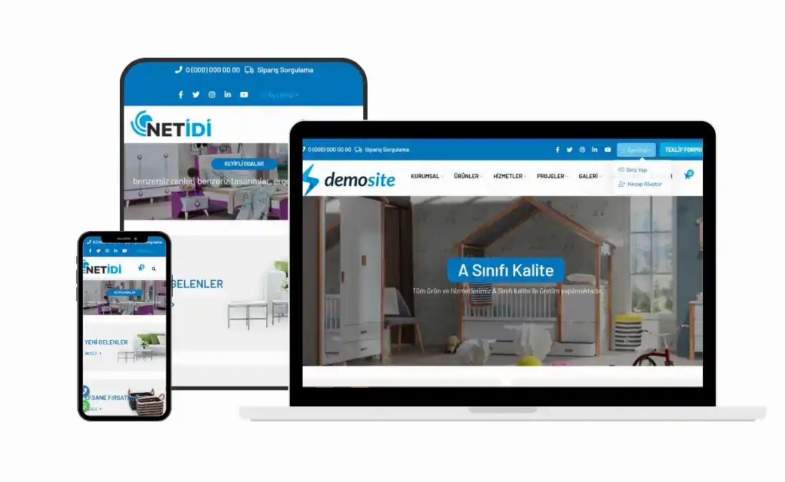 Kurumsal V5 Firma Web Sitesi