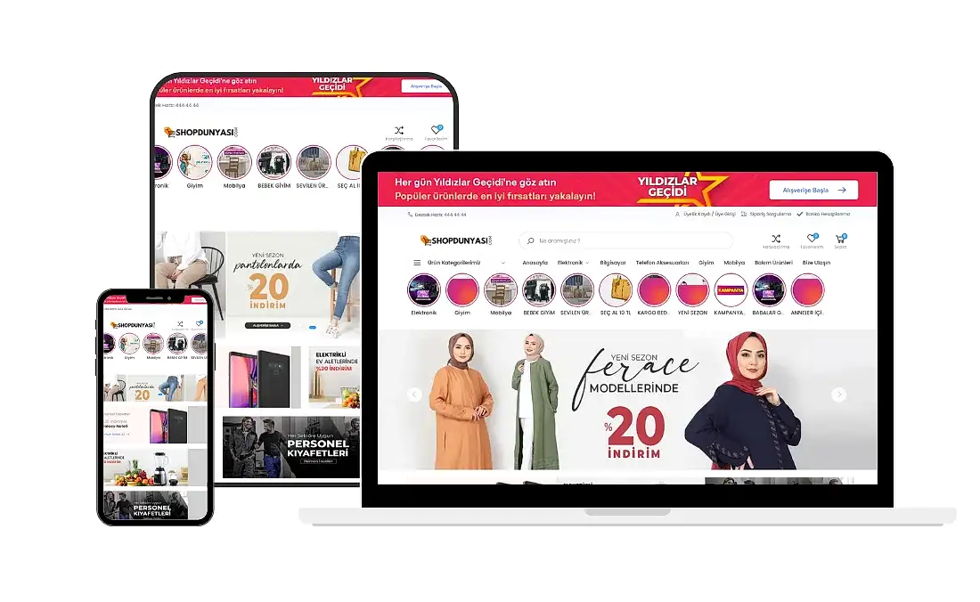 E-Ticaret Web Sitesi V1