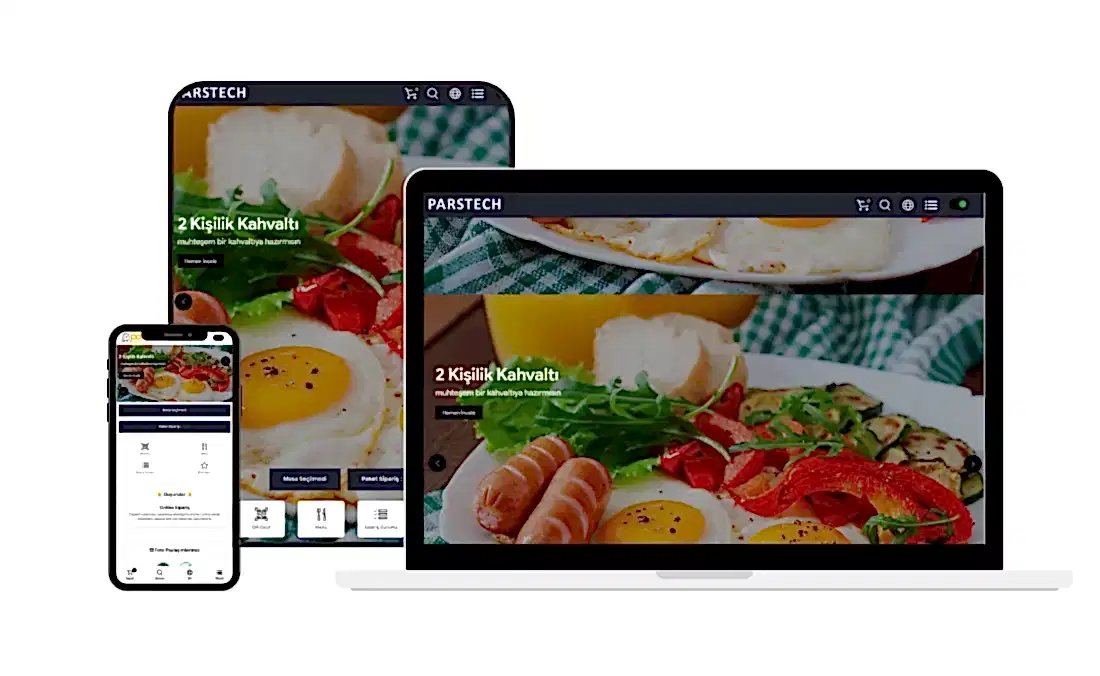 E-Menü Web Sitesi